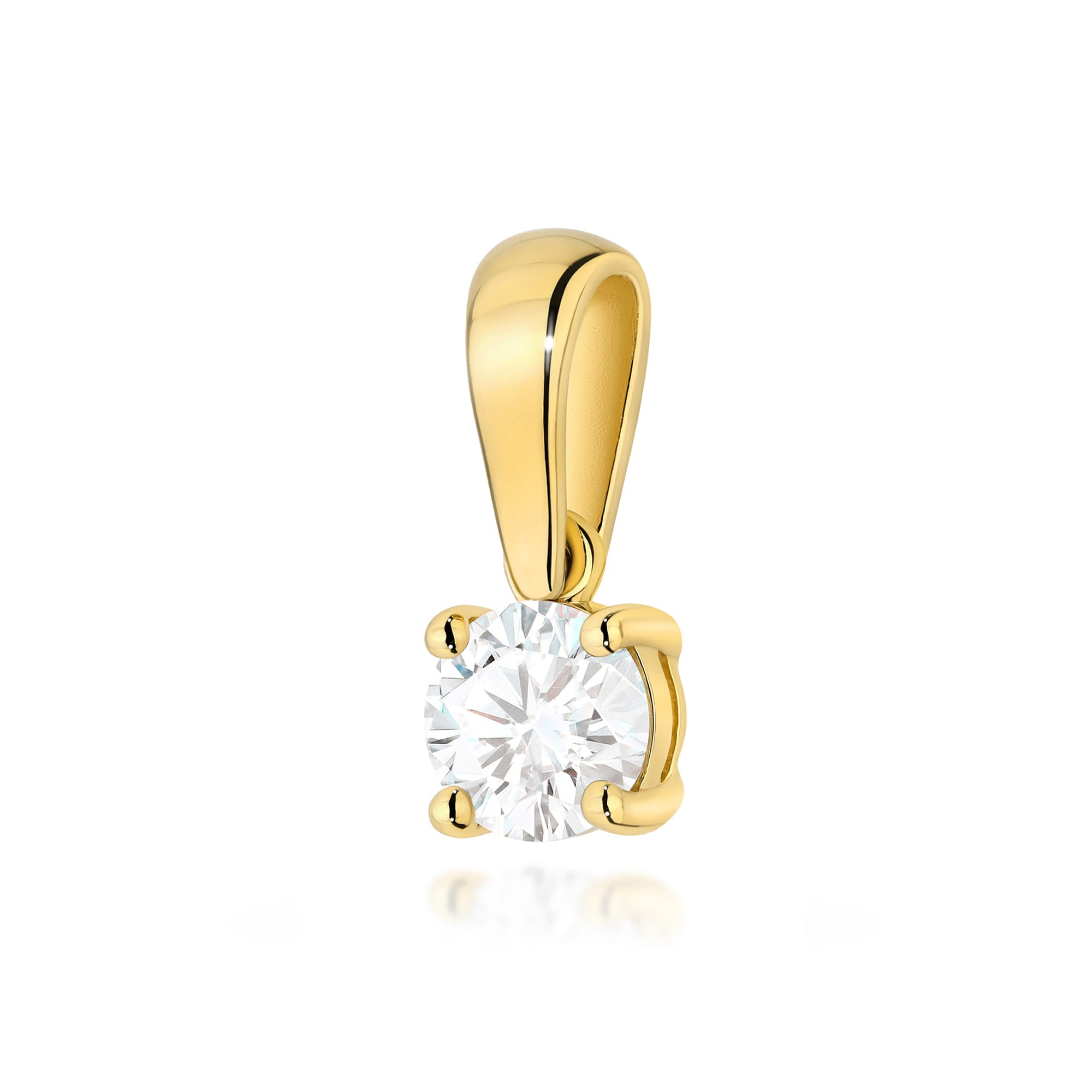 Pandantiv Aur 14K Z0576 Diamant 0,30ct