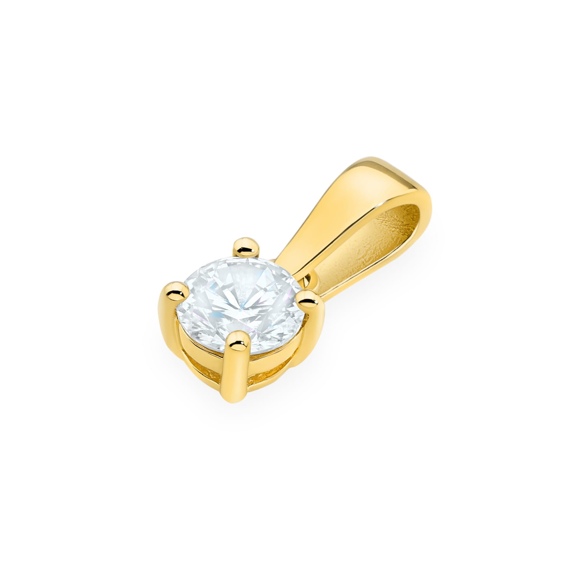 Pandantiv Aur 14K Z0576 Diamant 0,40ct