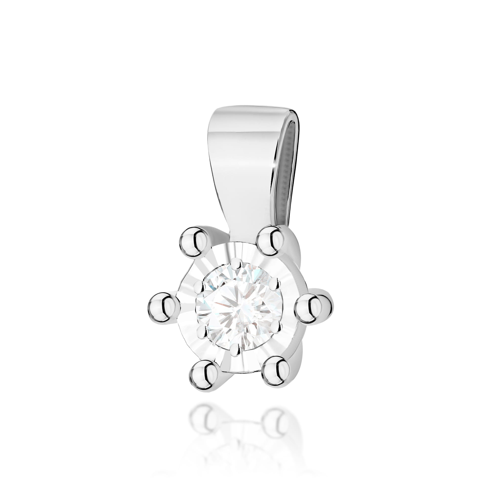 Pandantiv Aur 14K cu Diamant 0.30 ct