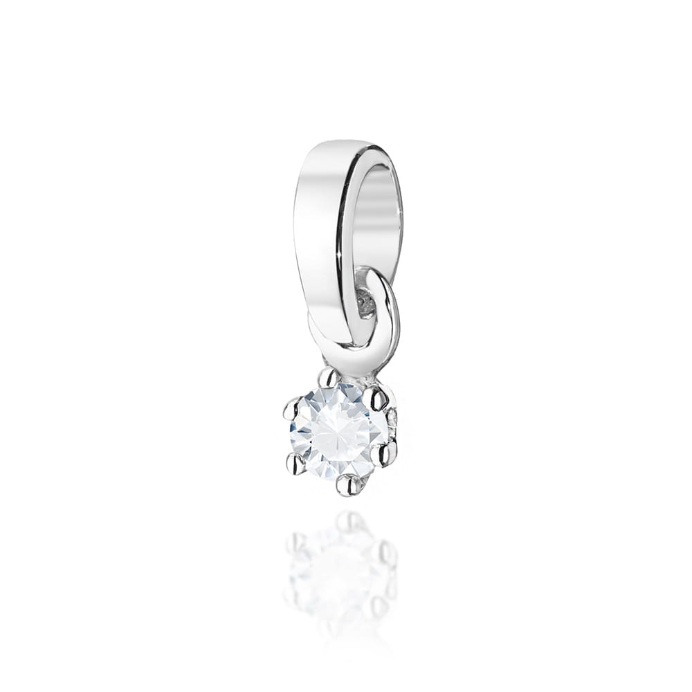 Image for Pandantiv Aur 14K cu Diamant 0.04 ct
