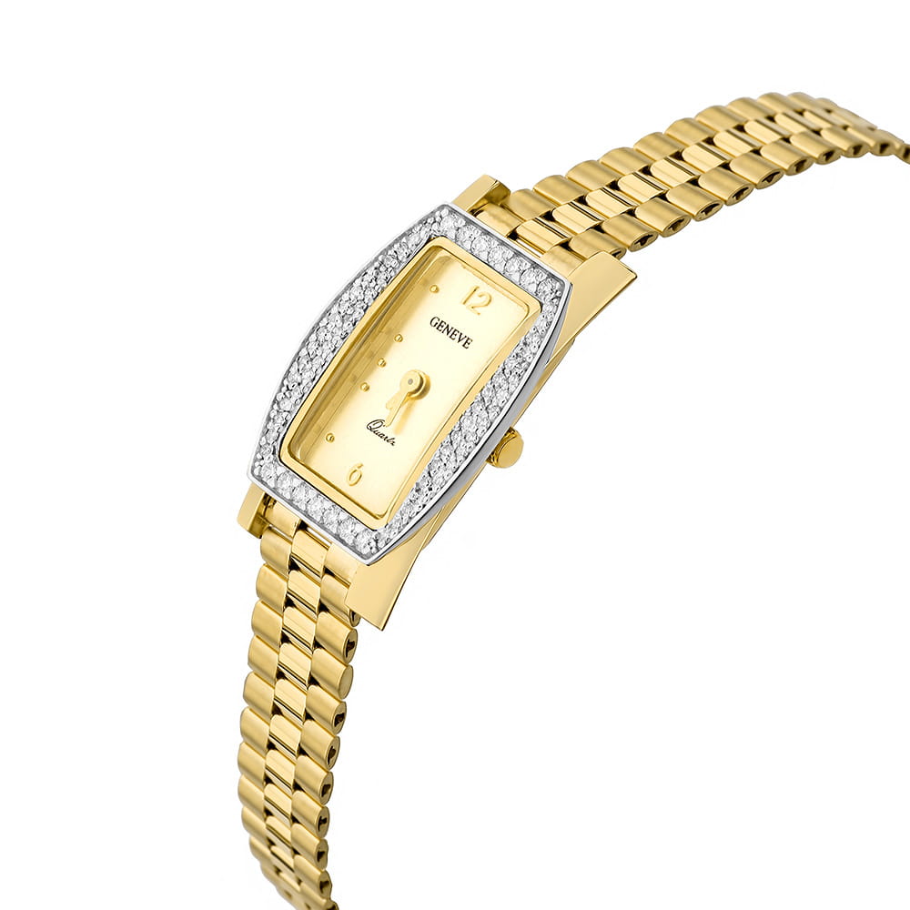 Ceas Aur 14K Diamante VS2/G Geneve - Damă