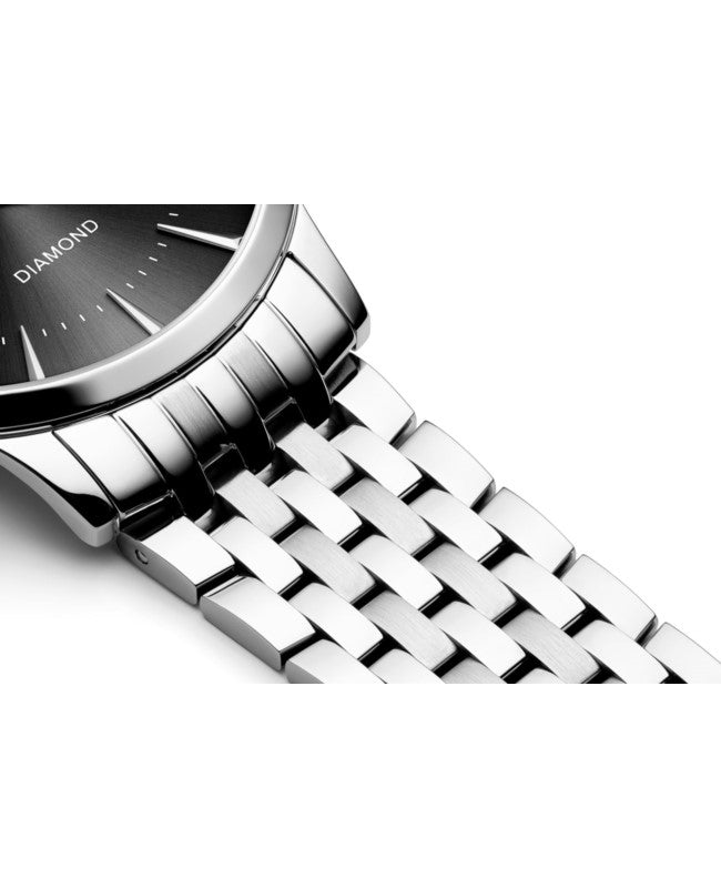 Ceas Appella, L12003.5196DQ, 40 mm, silver, cadran cu diamante (1 piatră)