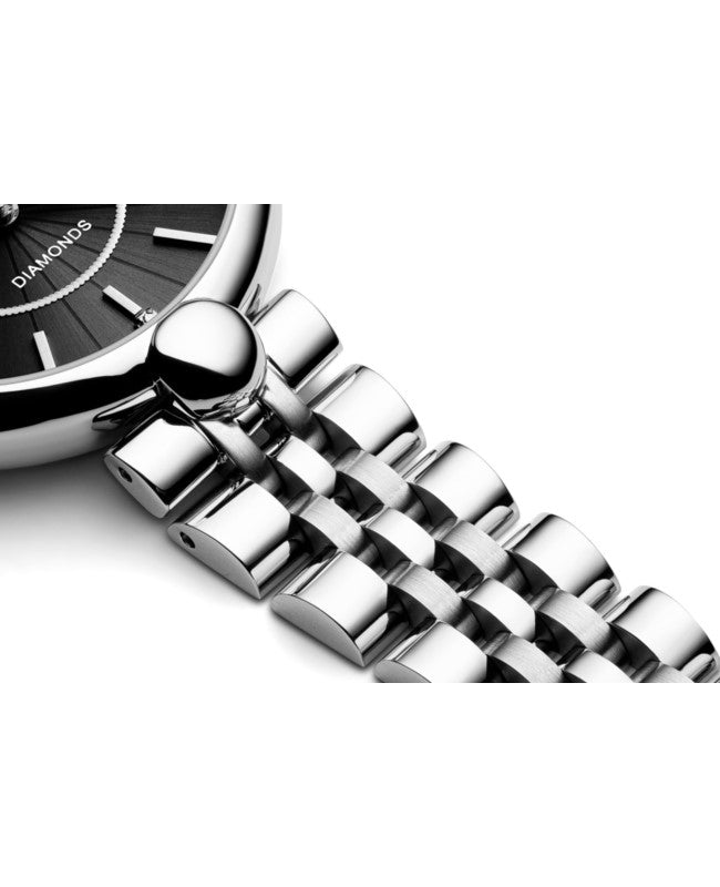 Ceas Appella, L50011.5166DQ, 31 mm, silver, cadran cu diamante (3 pietre)