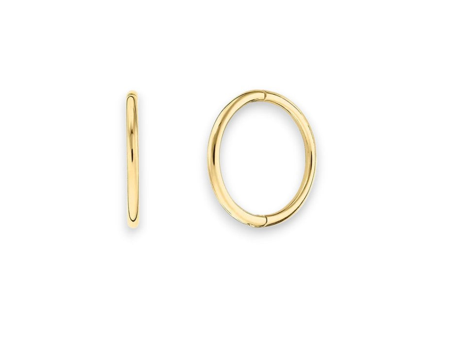 Cercei Aur 14K creole 10mm