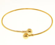 Brățară Elegantă cu Bile din Aur 14K