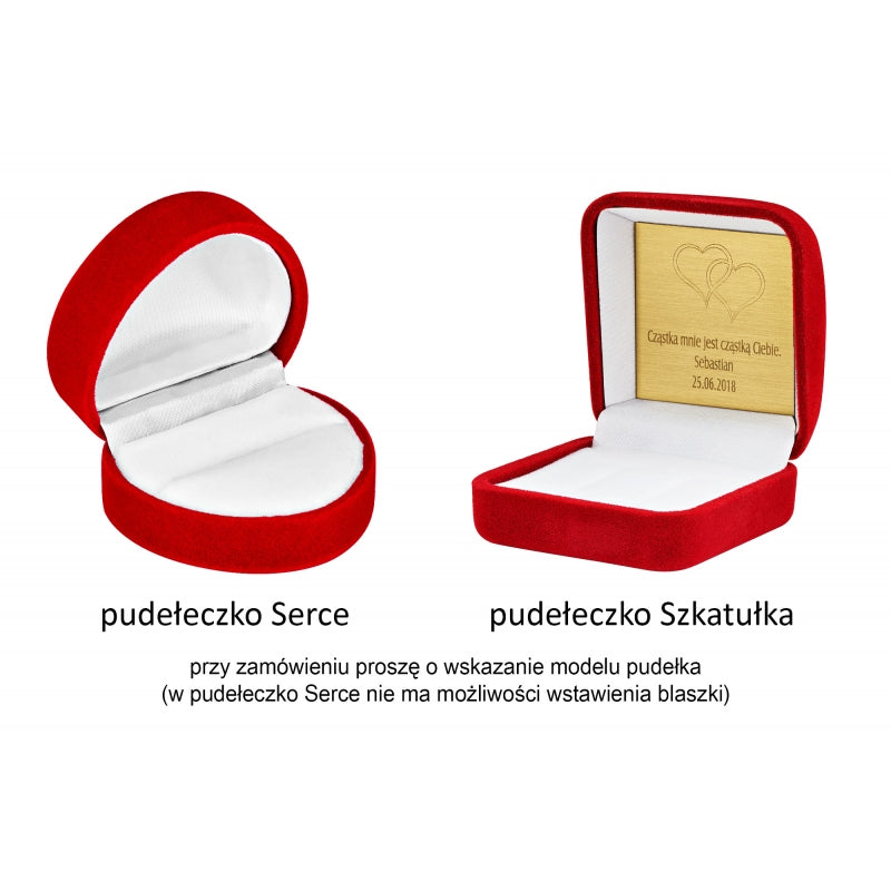 Inel Aur 8K Inimă cu Zirconii