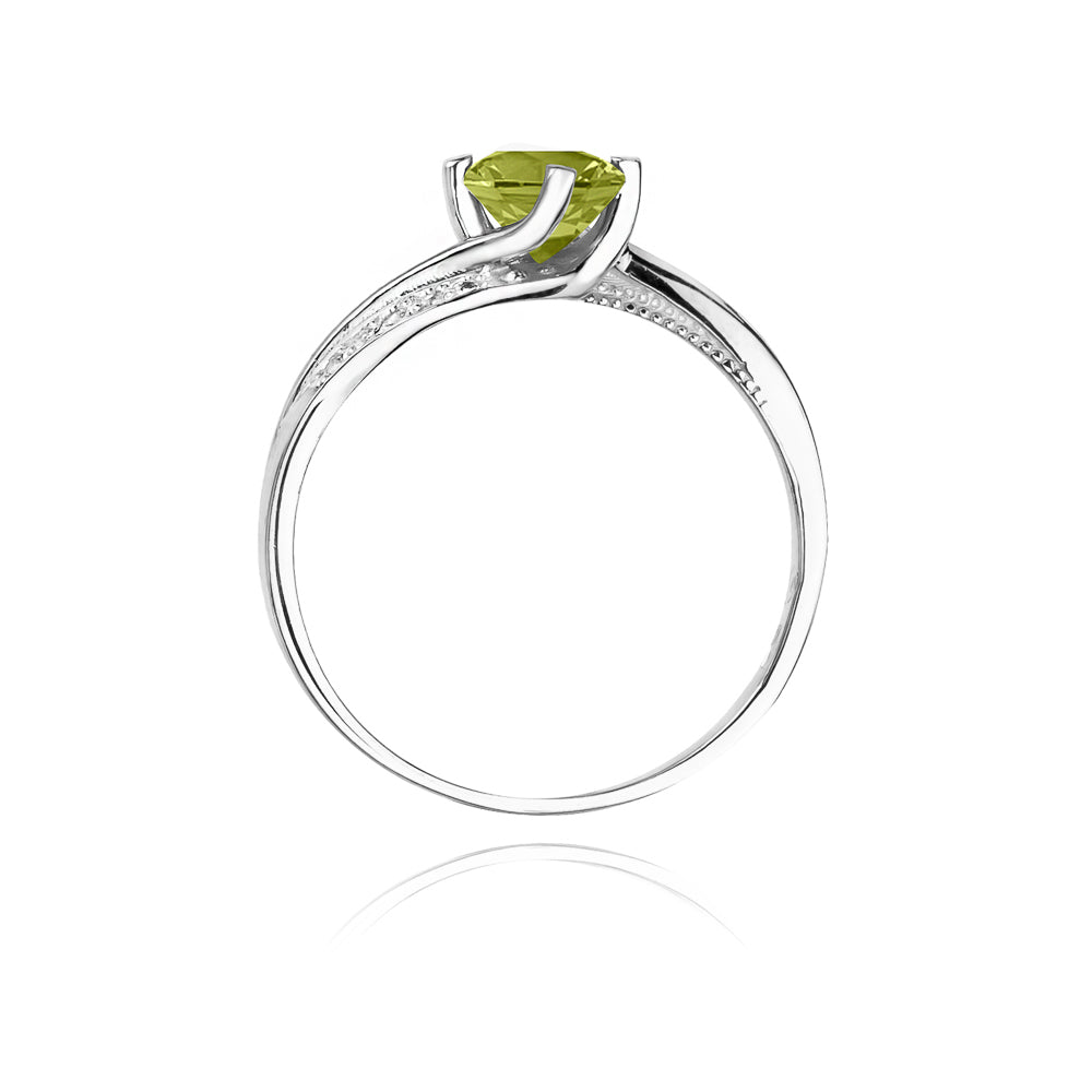 Inel Aur 14k cu Peridot 0.60 ct