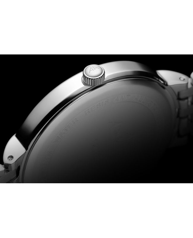 Ceas Appella, L12000.5114DQ, 40 mm, silver, cadran cu diamante (3 pietre)