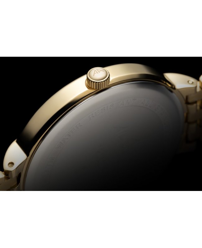 Ceas Appella, L12000.1113DQ, 40 mm, gold, cadran cu diamante (3 pietre)