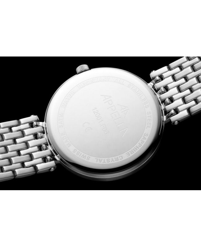 Ceas Appella, L12001.5114Q, 40 mm, silver