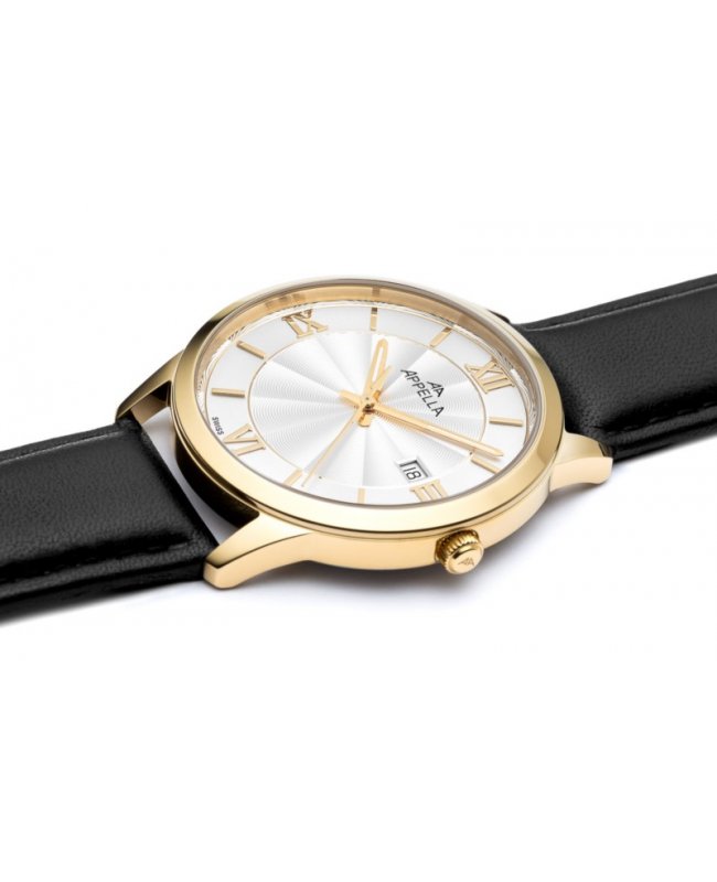 Ceas Appella, L12005.1263Q, 41 mm, gold