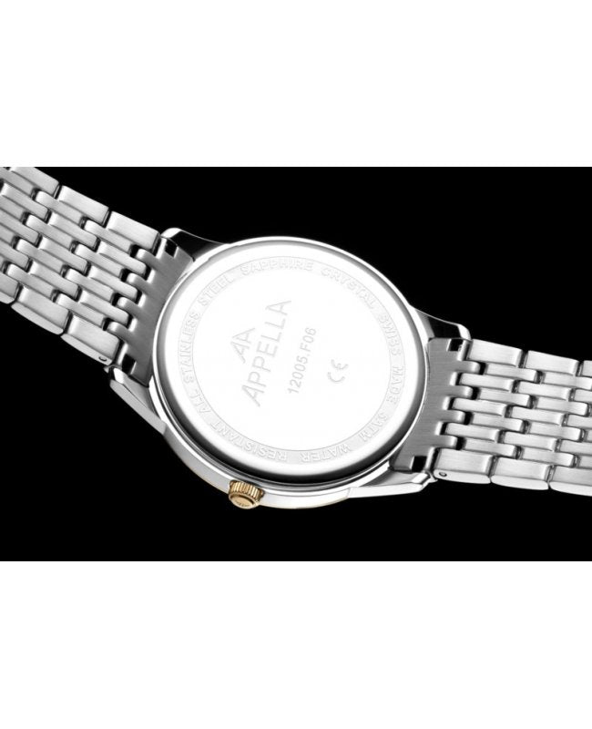 Ceas Appella, L12005.2167Q, 41 mm, silver - gold
