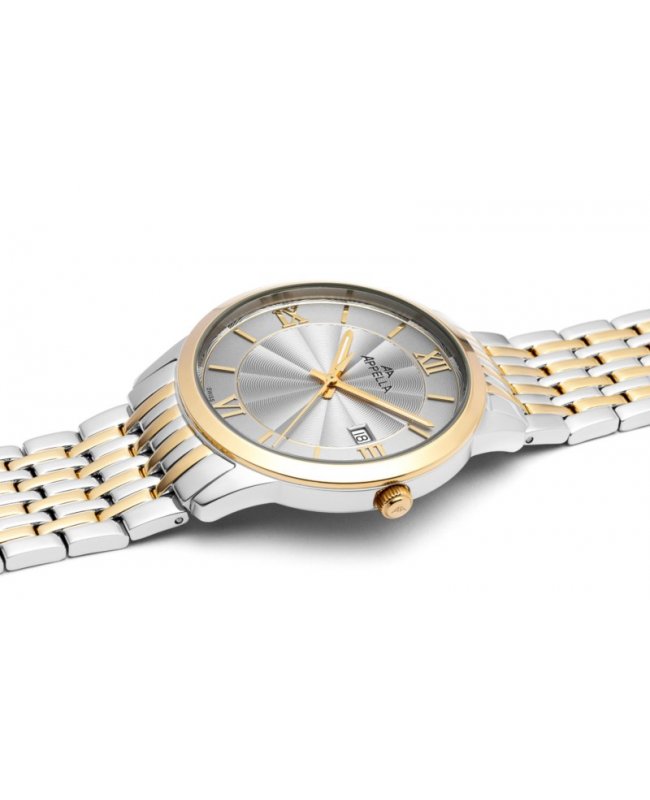 Ceas Appella, L12005.2167Q, 41 mm, silver - gold