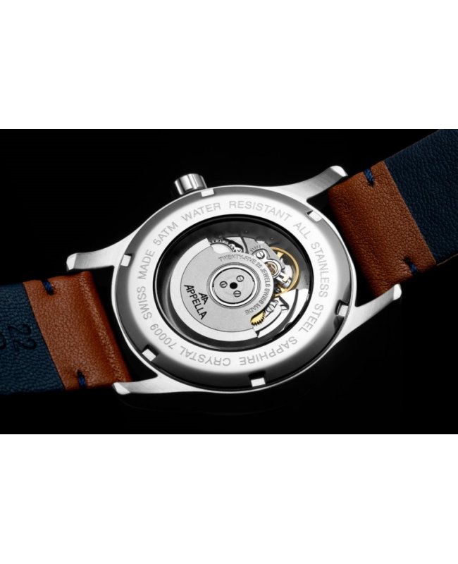 Ceas Appella, L70009.5B15A, 40 mm, silver