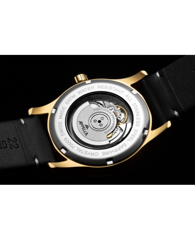 Ceas Appella, L70009.1213A, 40 mm, gold