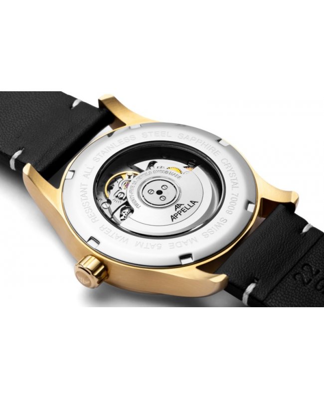 Ceas Appella, L70009.1213A, 40 mm, gold