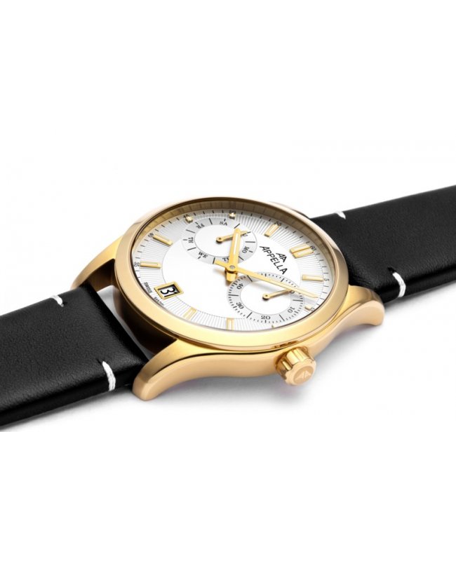 Ceas Appella, L70009.1213QF, 40 mm, gold