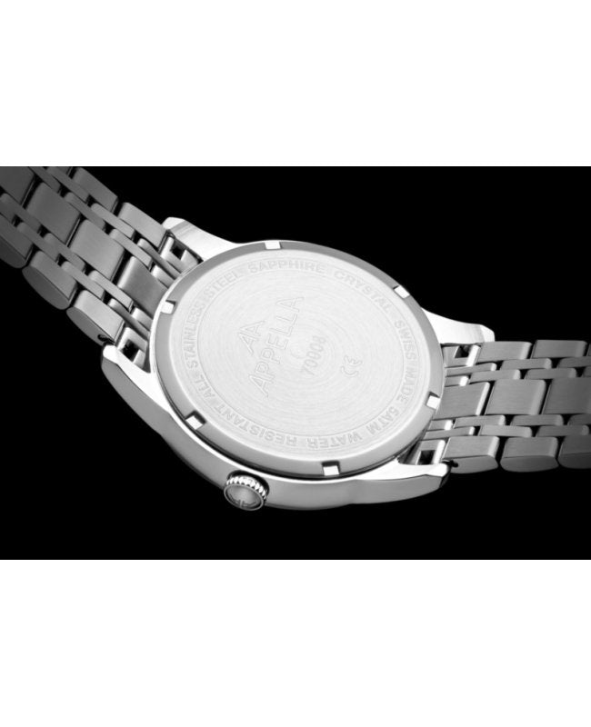 Ceas Appella, L70008.5167QF, 42 mm, silver
