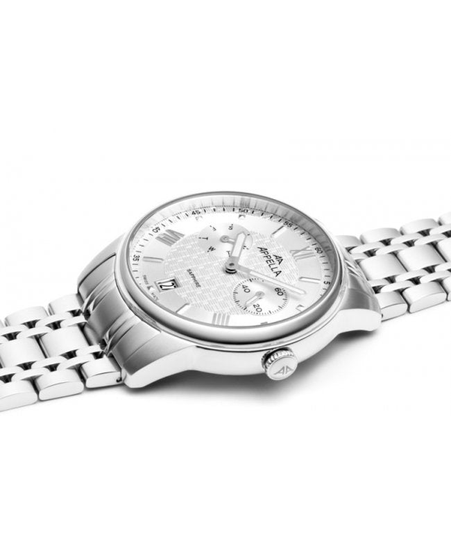 Ceas Appella, L70008.5163QF, 42 mm, silver