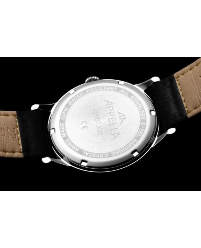 Ceas Appella, L70007.5237QF, 43 mm, silver