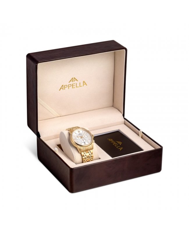 Ceas Appella, L70006.1163CH, 43 mm, gold
