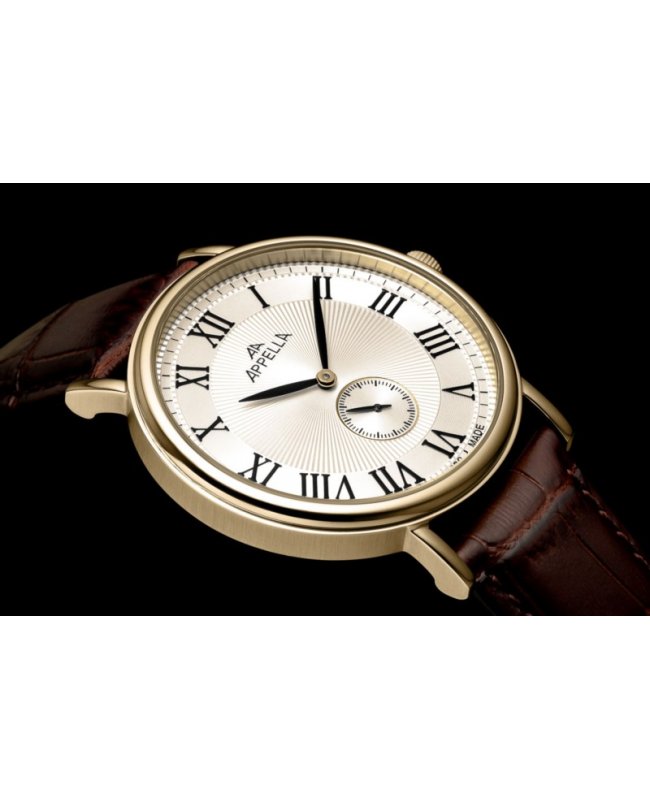 Ceas Appella, L70005.1B31Q, 42 mm, gold