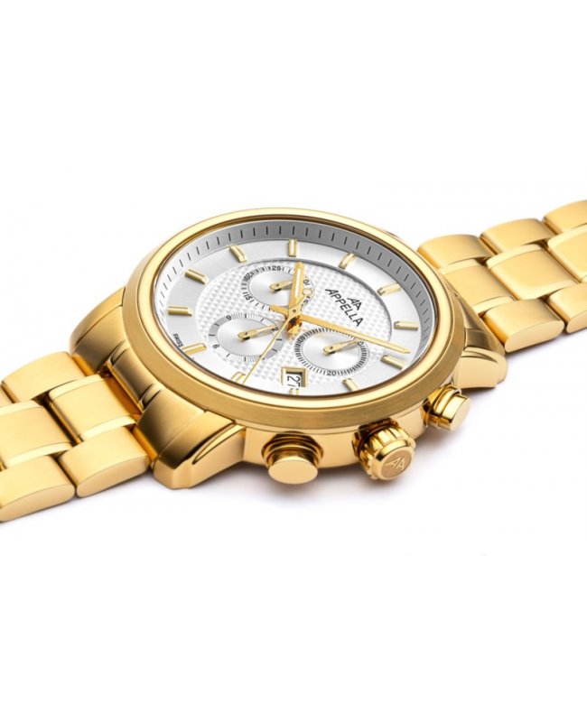 Ceas Appella, L70001.1113CH, 43 mm, gold