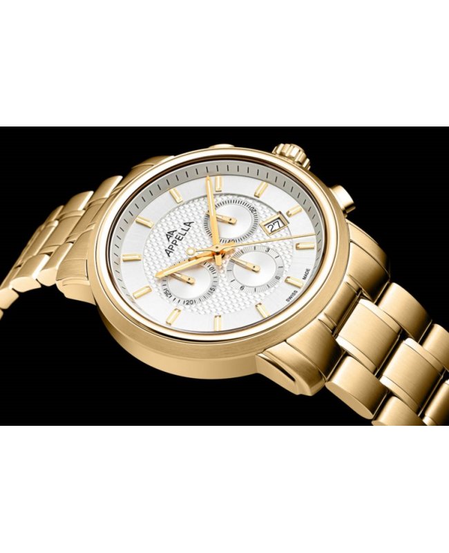 Ceas Appella, L70001.1113CH, 43 mm, gold