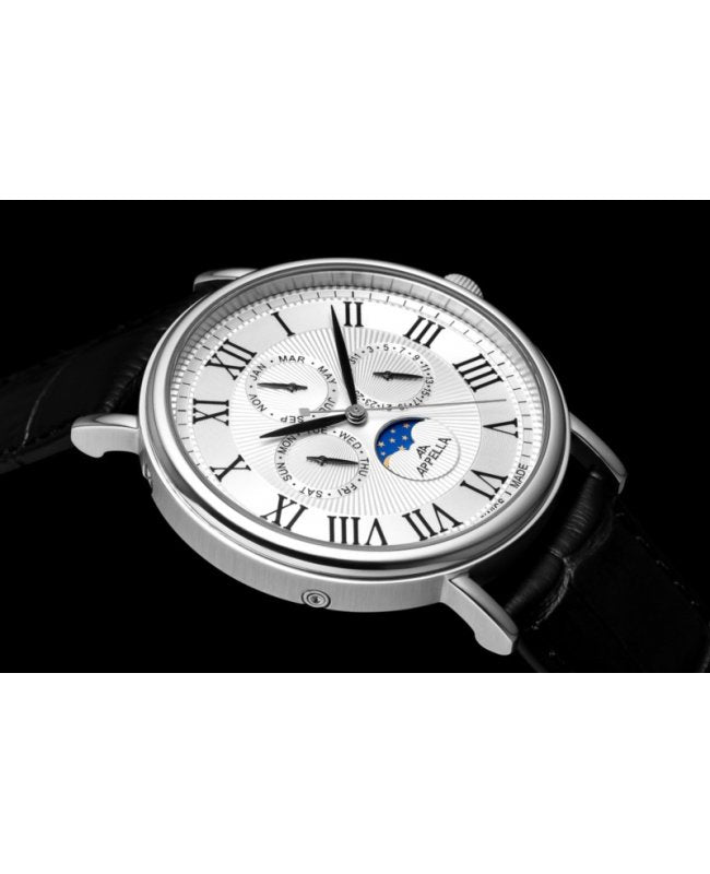 Ceas Appella, L70004.5233QF, 43 mm, silver