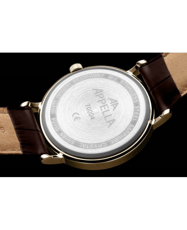 Ceas Appella, L70004.1B31QF, 43 mm, gold