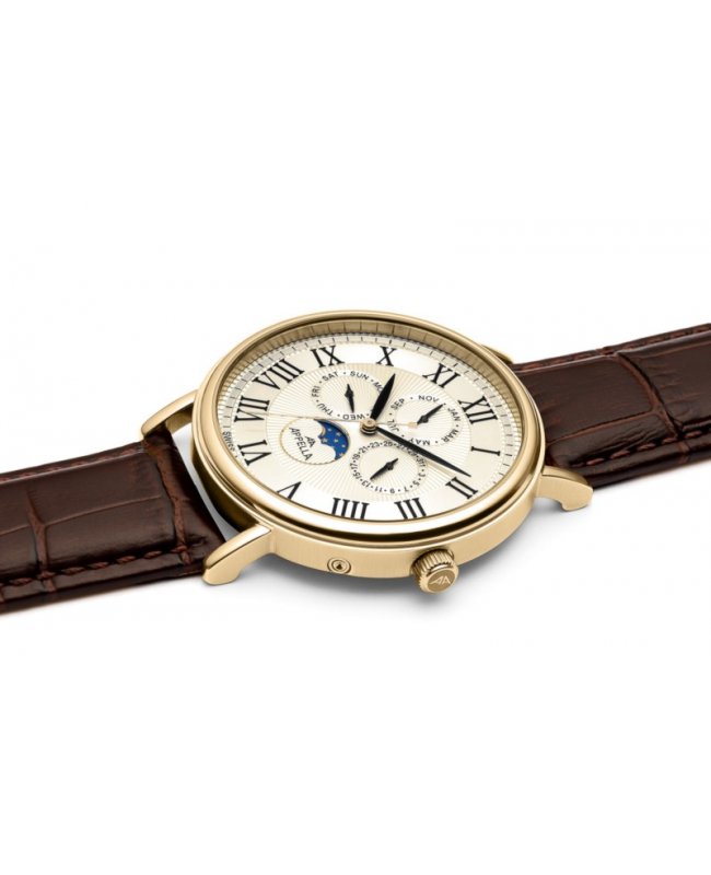 Ceas Appella, L70004.1B31QF, 43 mm, gold