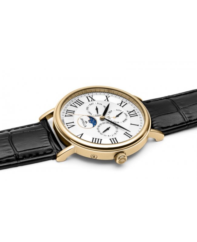 Ceas Appella, L70004.1233QF, 43 mm, gold