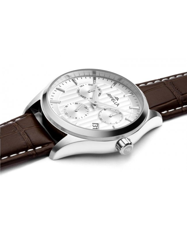 Ceas Appella, L70003.5B13QF, 43 mm, silver