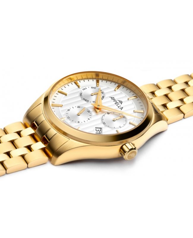 Ceas Appella, L70003.1113QF, 43 mm
43 mm, gold
gold