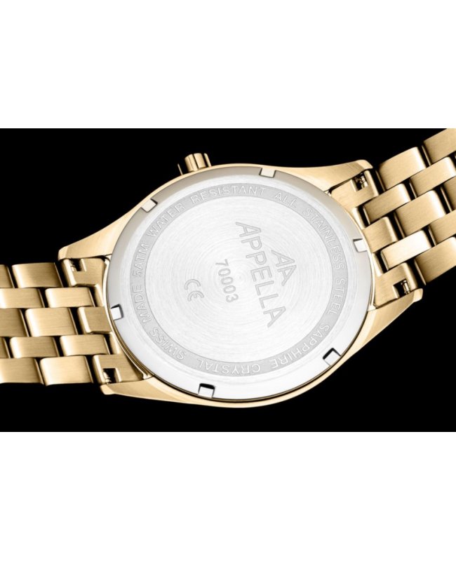 Ceas Appella, L70003.1113QF, 43 mm
43 mm, gold
gold