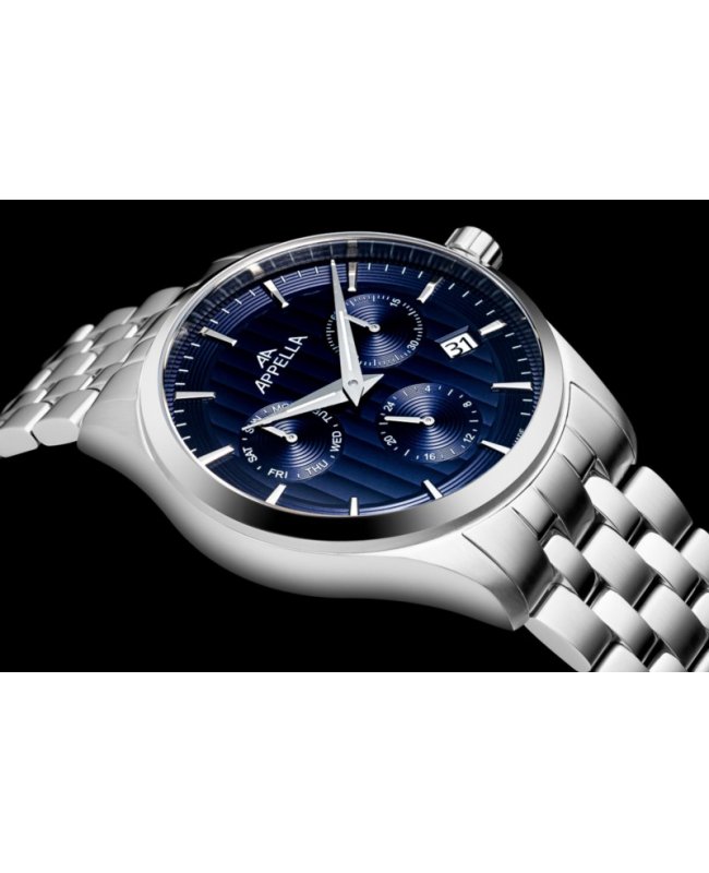 Ceas Appella, L70003.5115QF, 43 mm
43 mm, silver
gold