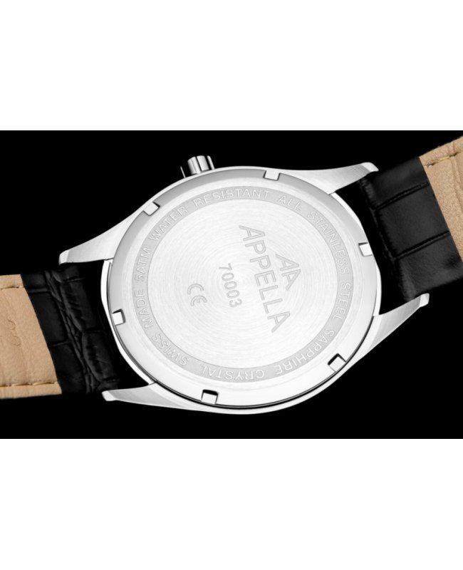Ceas Appella, L70003.5217QF, 43 mm
43 mm, silver
silver