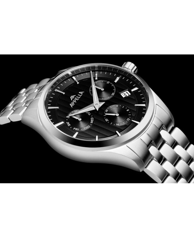 Ceas Appella, L70003.5114QF, 43 mm
43 mm, silver
gold