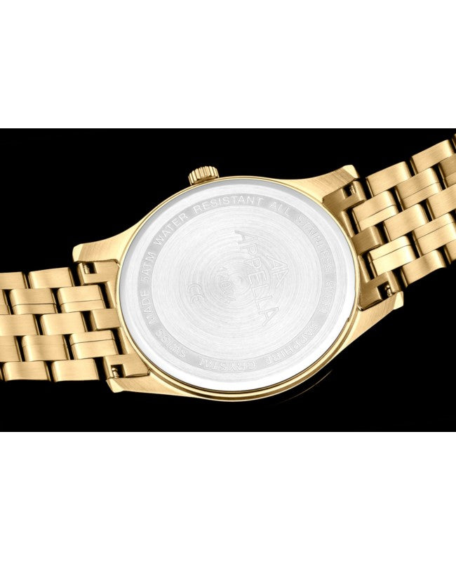 Ceas Appella, L12004.1167Q, 42 mm, gold