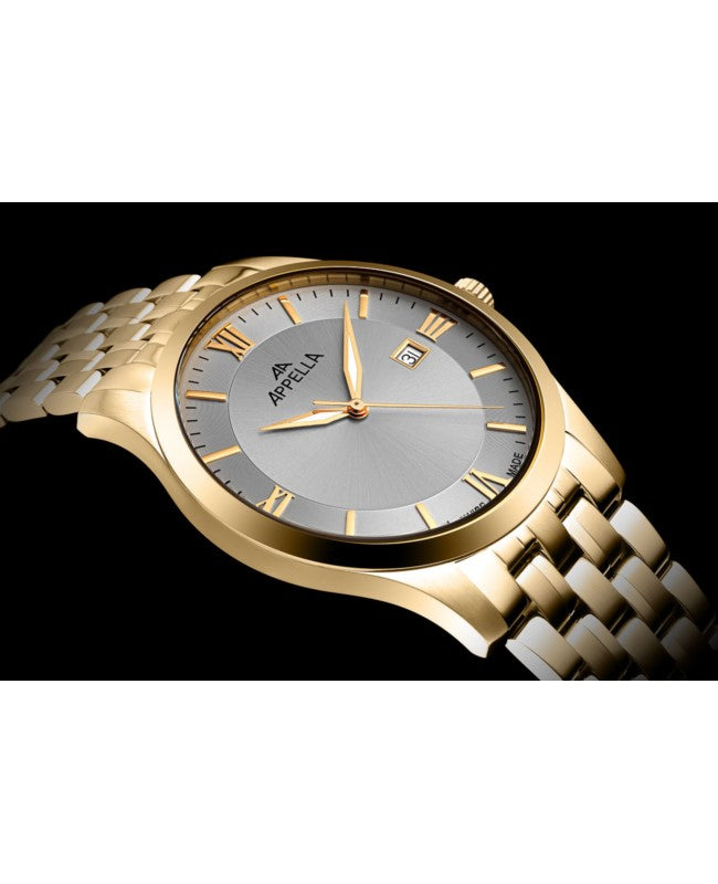 Ceas Appella, L12004.1167Q, 42 mm, gold