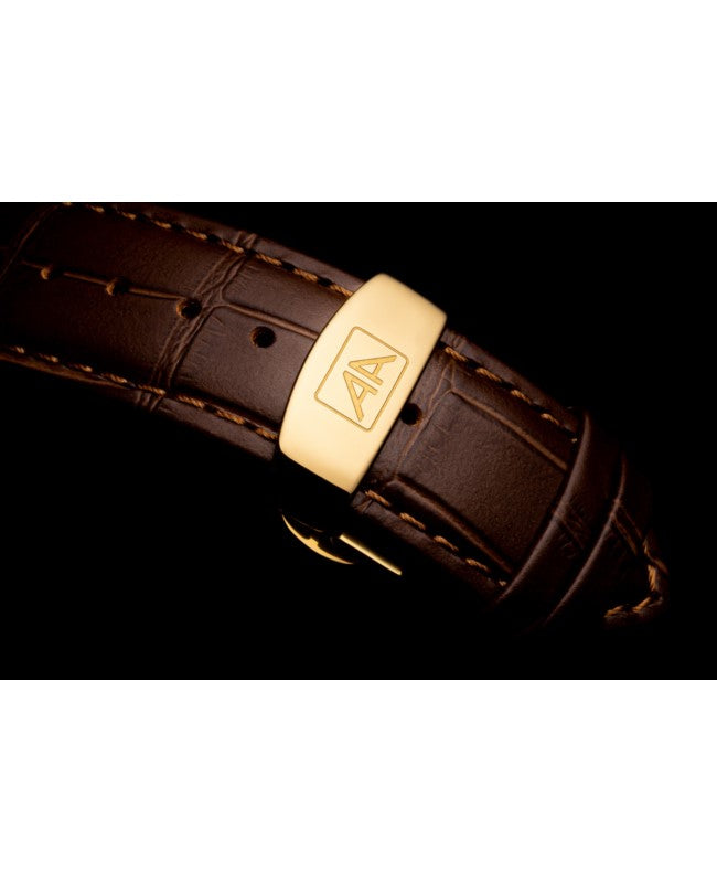 Ceas Appella, L70010.1233ACH, 42,5 mm, gold, capac spate cu sticlă de safir antireflex