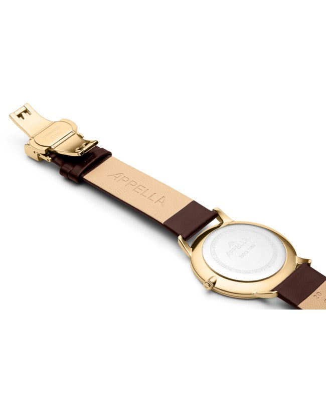 Ceas Appella, L70012.1B11Q, 41 mm, gold