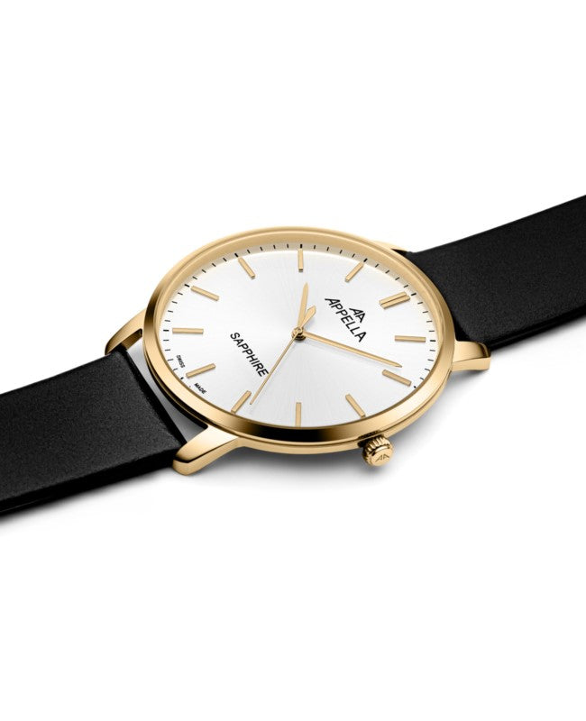 Ceas Appella, L70012.1213Q, 41 mm, gold