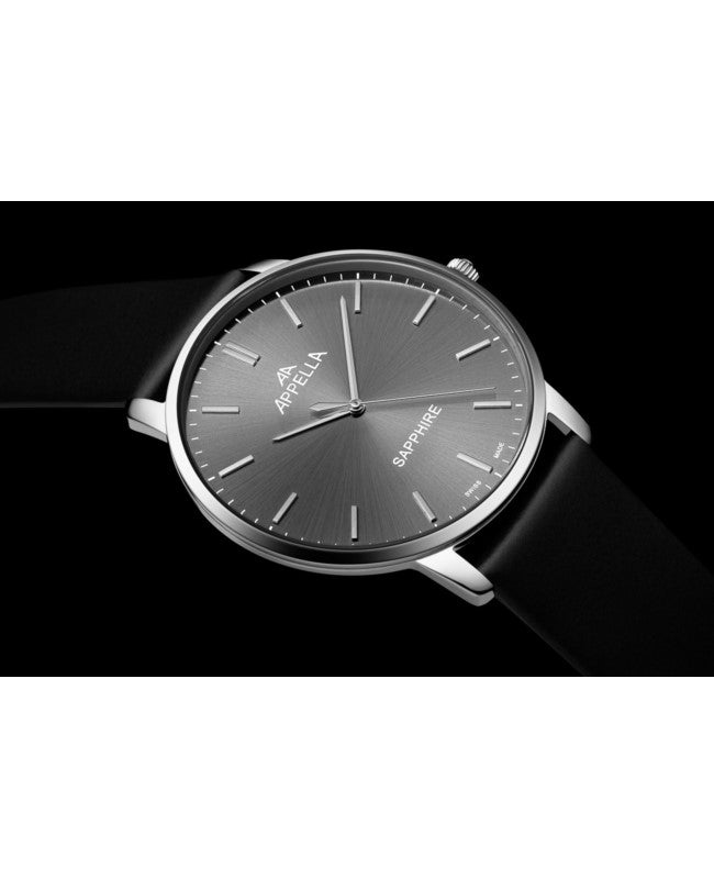 Ceas Appella, L70012.5216Q, 41 mm, silver