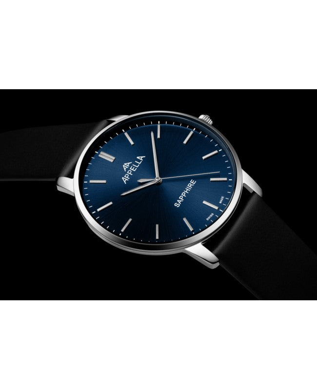 Ceas Appella, L70012.5215Q, 41 mm, silver