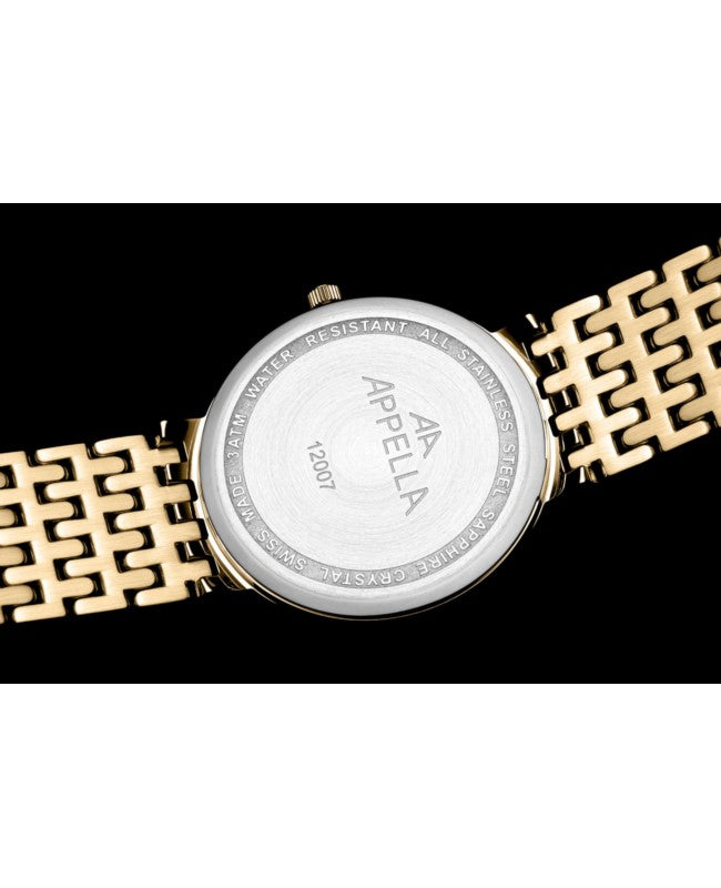 Ceas Appella, L12007.1113Q, 37,5 mm, gold