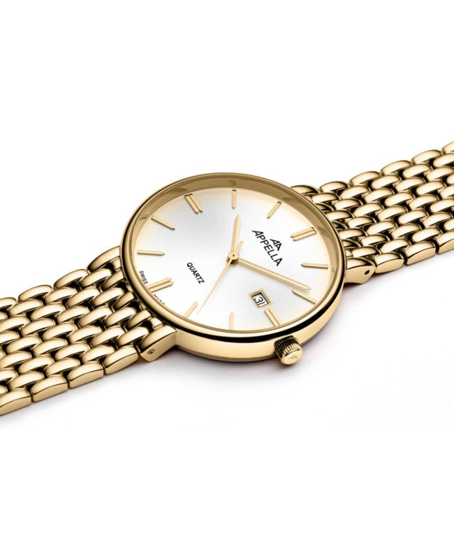 Ceas Appella, L12007.1113Q, 37,5 mm, gold