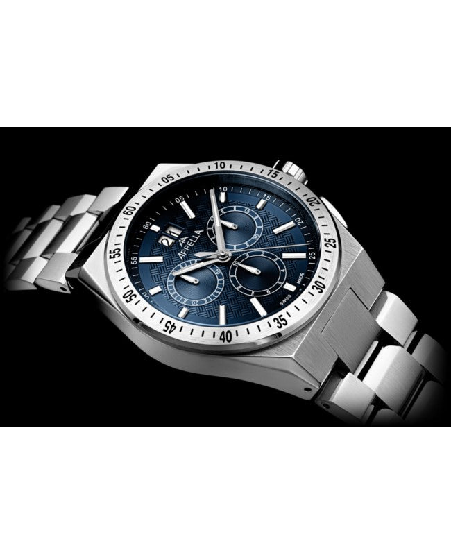 Ceas Appella, L70015.5115CH, 41 mm, silver