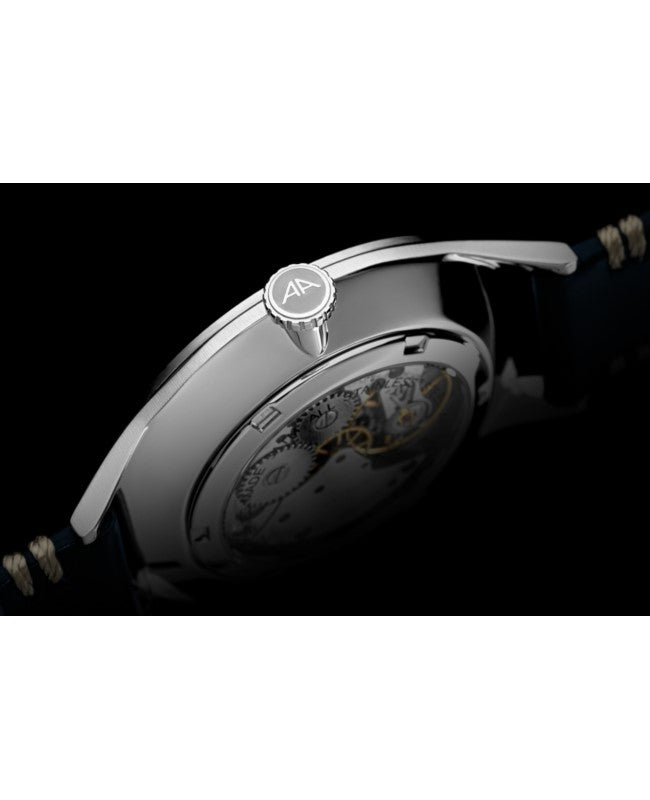 Ceas Appella, L90.5215M, 41 mm, silver, capac spate cu sticlă de safir