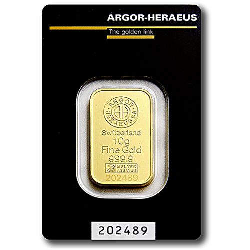 Lingou Aur 14K Argor Heraseus - 10 gr